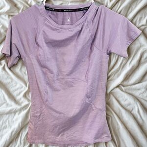 Spyder Lavender Short Sleeve Women's Tee